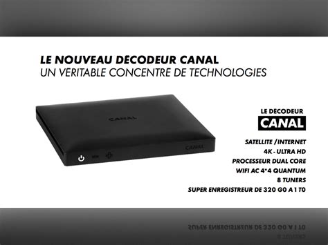 qualité image décodeur canal 4k